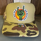 SO FAR :: SO BUENO Trucker Hat CAMOUFLAGE Green/Light Loden/Green