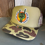SO FAR :: SO BUENO Trucker Hat CAMOUFLAGE Green/Light Loden/Green