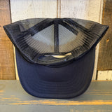 Hermosa Beach CLASSIC LOGO Trucker Hat - Black/White
