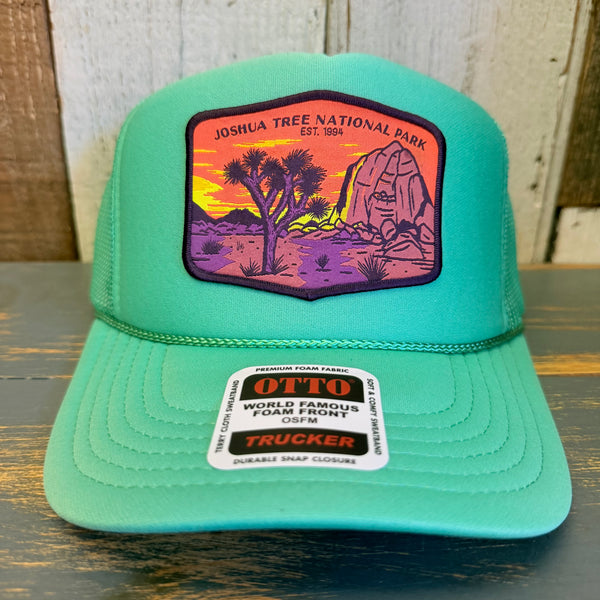 JOSHUA TREE NATIONAL PARK Trucker Hat - Cactus Green