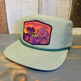 JOSHUA TREE NATIONAL PARK Nylon/Cotton Blend Hat - Light Olive Green