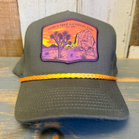 JOSHUA TREE NATIONAL PARK 5 Panel Golf, Rope caps - Loden/Gold Braid Hat