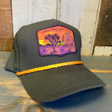 JOSHUA TREE NATIONAL PARK 5 Panel Golf, Rope caps - Loden/Gold Braid Hat