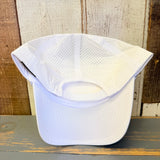 Hermosa Beach SHOREFRONT High Crown 5 Panel Perforated Mesh Back Hat - White