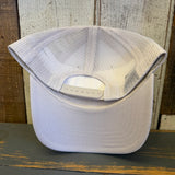 Hermosa Beach WOODIE 6-Panel Icon Trucker Hat - Bone