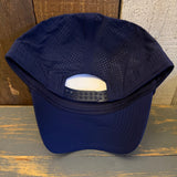 Hermosa Beach CLASSIC LOGO High Crown 5 Panel Perforated Mesh Back Hat - Navy Blue