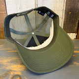Hermosa Beach THE NEW STYLE 6-Panel Icon Trucker Hat - Army