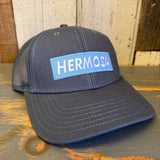 Hermosa Beach SUPREME HERMOSA 6-Panel Icon Trucker Hat - Petrol Blue