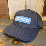Hermosa Beach SUPREME HERMOSA 6-Panel Icon Trucker Hat - Petrol Blue