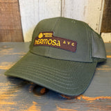 Hermosa Beach HERMOSA AVE 6-Panel Icon Trucker Hat - Army