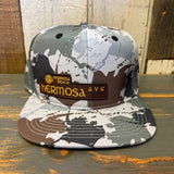 Hermosa Beach HERMOSA AVE Athletic Performance Snapback Hat - Glacier Blue Island Camo