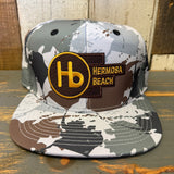 Hermosa Beach THE NEW STYLE Athletic Performance Snapback Hat - Glacier Blue Island Camo