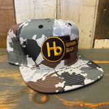 Hermosa Beach THE NEW STYLE Athletic Performance Snapback Hat - Glacier Blue Island Camo