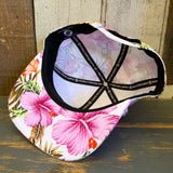 Hermosa Beach MUY HERMOSA :: CLASSIC EDTION Snapback Hat - Pink Floral