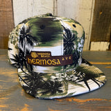 Hermosa Beach HERMOSA AVE Snapback Hat - Swamp Floral