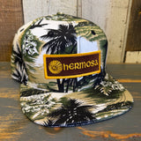 Hermosa Beach AS REAL AS THE STREETS Snapback Hat - Swamp Floral