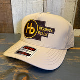 Hermosa Beach THE NEW STYLE 5 Panel Mid Profile Baseball Cap - Khaki