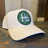 Hermosa Beach HERMOSA HILLS 5 Panel Athletic Performance Cap - Ecru