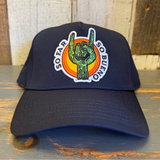 SO FAR :: SO BUENO 5 Panel Athletic Performance Cap - Navy