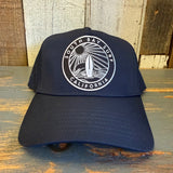 SOUTH BAY SURF CALIFORNIA 5 Panel Athletic Performance Cap - Navy