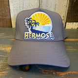 Hermosa Beach FIESTA 5 Panel Athletic Performance Cap - Shadow Grey
