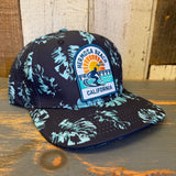 Hermosa Beach 1 to 3 FEET & RISING Snapback Hat - Kalo Leaf