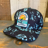 Hermosa Beach 1 to 3 FEET & RISING Snapback Hat - Kalo Leaf