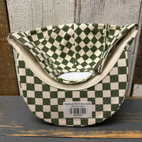 Hermosa Beach SHOREFRONT Checkerboard Field Trip™ Hat - Cactus/White