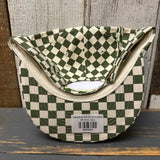 Hermosa Beach SHOREFRONT Checkerboard Field Trip™ Hat - Cactus/White