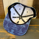 Hermosa Beach SHOREFRONT Snapback Hat - Navy Blue Screwpine