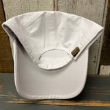 Hermosa Beach MUY HERMOSA :: COASTAL EDITION MINI 6 Panel Low Profile Style Dad Hat - White