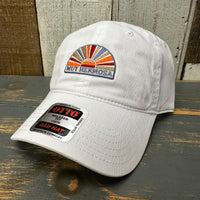 Hermosa Beach MUY HERMOSA :: COASTAL EDITION MINI 6 Panel Low Profile Style Dad Hat - White