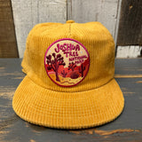 JOSHUA TREE NATIONAL PARK Corduroy Field Trip Hat - SUN YELLOW