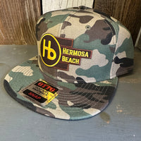 Hermosa Beach THE NEW STYLE 6-Panel Mid Profile Snapback Hat - Camo