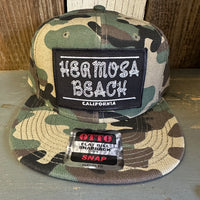 Hermosa Beach ROPER 6-Panel Mid Profile Snapback Hat - Camo