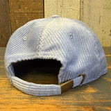 Hermosa Beach :: THE MECCA OF BEACH VOLLEYBALL Corduroy Hat - Powder Blue
