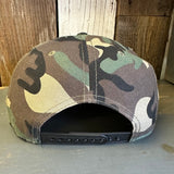 SOUTH BAY SURF (Navy Patch) 6-Panel Mid Profile Snapback Hat - Camo