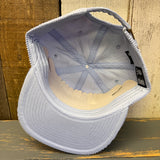 Hermosa Beach :: THE MECCA OF BEACH VOLLEYBALL Corduroy Hat - Powder Blue