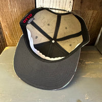 SOUTH BAY SURF (Navy Patch) 6-Panel Mid Profile Snapback Hat - Camo