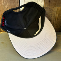 Hermosa Beach THE NEW STYLE 6-Panel Mid Profile Snapback Hat - Black