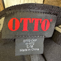 SO FAR :: SO BUENO "OTTO FLEX" 6 Panel Low Profile Baseball Cap- Black