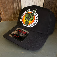 SO FAR :: SO BUENO "OTTO FLEX" 6 Panel Low Profile Baseball Cap- Black