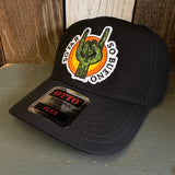 SO FAR :: SO BUENO "OTTO FLEX" 6 Panel Low Profile Baseball Cap- Black