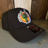 SO FAR :: SO BUENO "OTTO FLEX" 6 Panel Low Profile Baseball Cap- Black