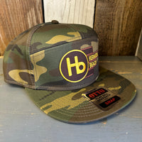 Hermosa Beach THE NEW STYLE 7 Panel Snapback Hat - Camo