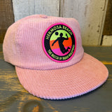 Hermosa Beach THE MECCA OF BEACH VOLLEYBALL Corduroy Field Trip Hat - Blush Pink