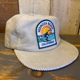 Hermosa Beach 1 to 3 FEET HIGH & RISING Corduroy Field Trip Hat - Wolf Grey