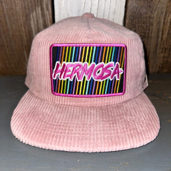 Hermosa Beach HERMOSA '84 Vintage Corduroy Hat - Rose Pink