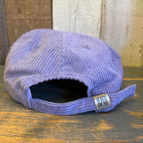 Hermosa Beach THE MECCA OF BEACH VOLLEYBALL Corduroy Field Trip Hat - Moonstone Purple