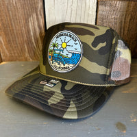 Hermosa Beach SHOREFRONT Trucker Hat - Full Camouflage